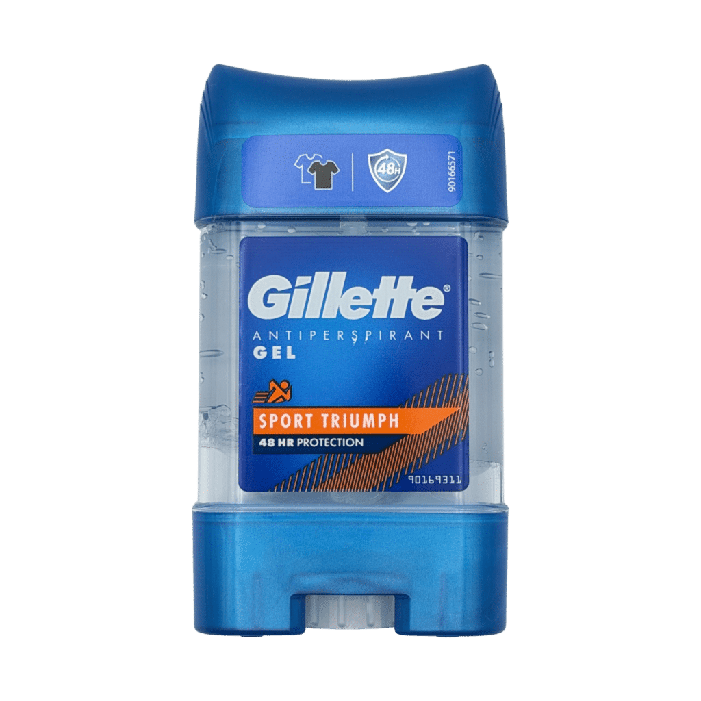 Gillette sport triumph antiperspirant gel 70ml front view