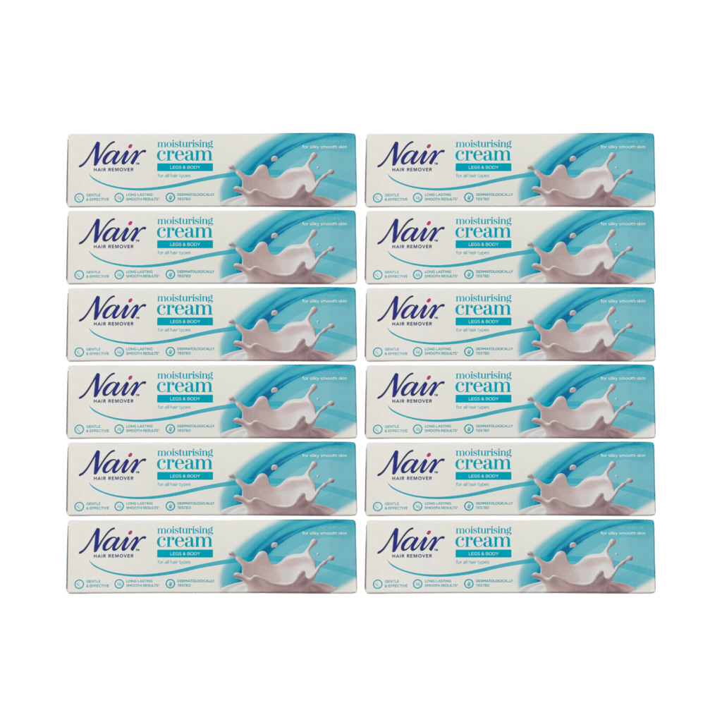 Nair Moisturising Hair Removal Cream Legs & Body 100ml - 12 Pack