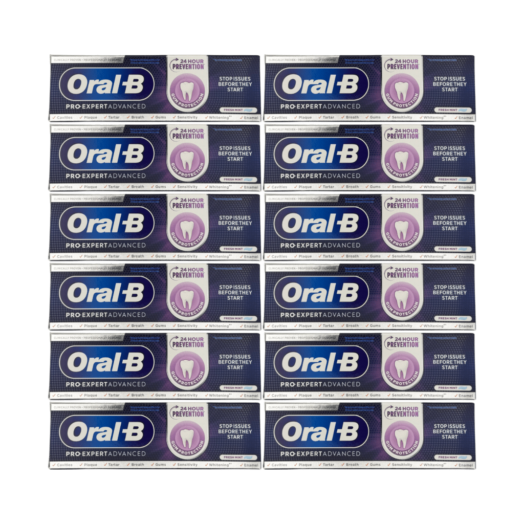 Oral-B Pro-Expert Advanced Gum Protection Toothpaste 75ml - 12 Pack