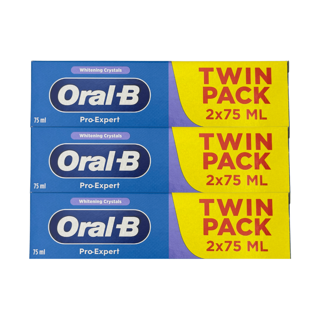 Oral-B Pro-Expert Gentle Whitening Toothpaste 6 x 75ml (3 Twin Packs)