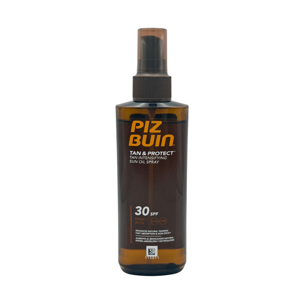 Piz buin tan protect sun oil spray spf 30 150ml front view