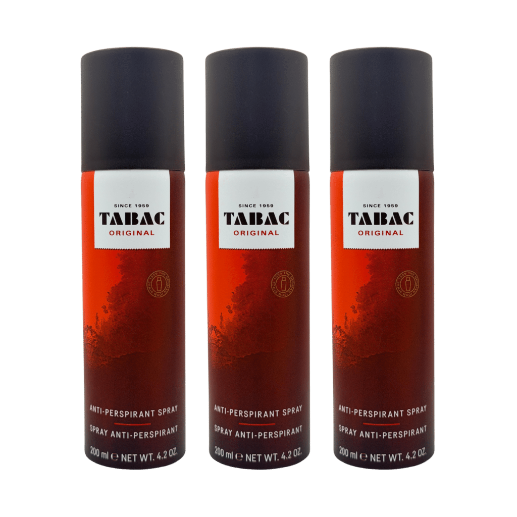 Tabac Original Anti-Perspirant Spray 200ml - 3 Pack