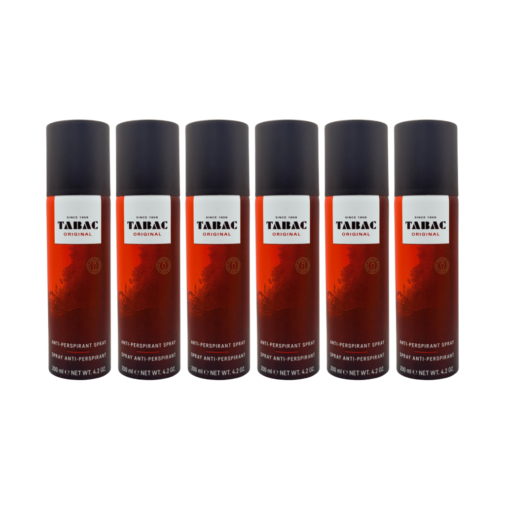Tabac Original Anti-Perspirant Spray 200ml - 6 Pack