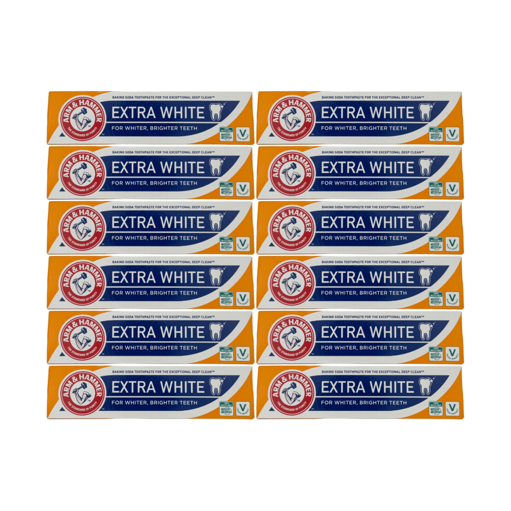 Arm & Hammer Extra White Toothpaste 125g - 12 Pack