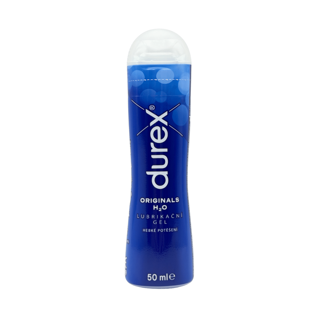 Durex originals h2o water based lube 50ml front view