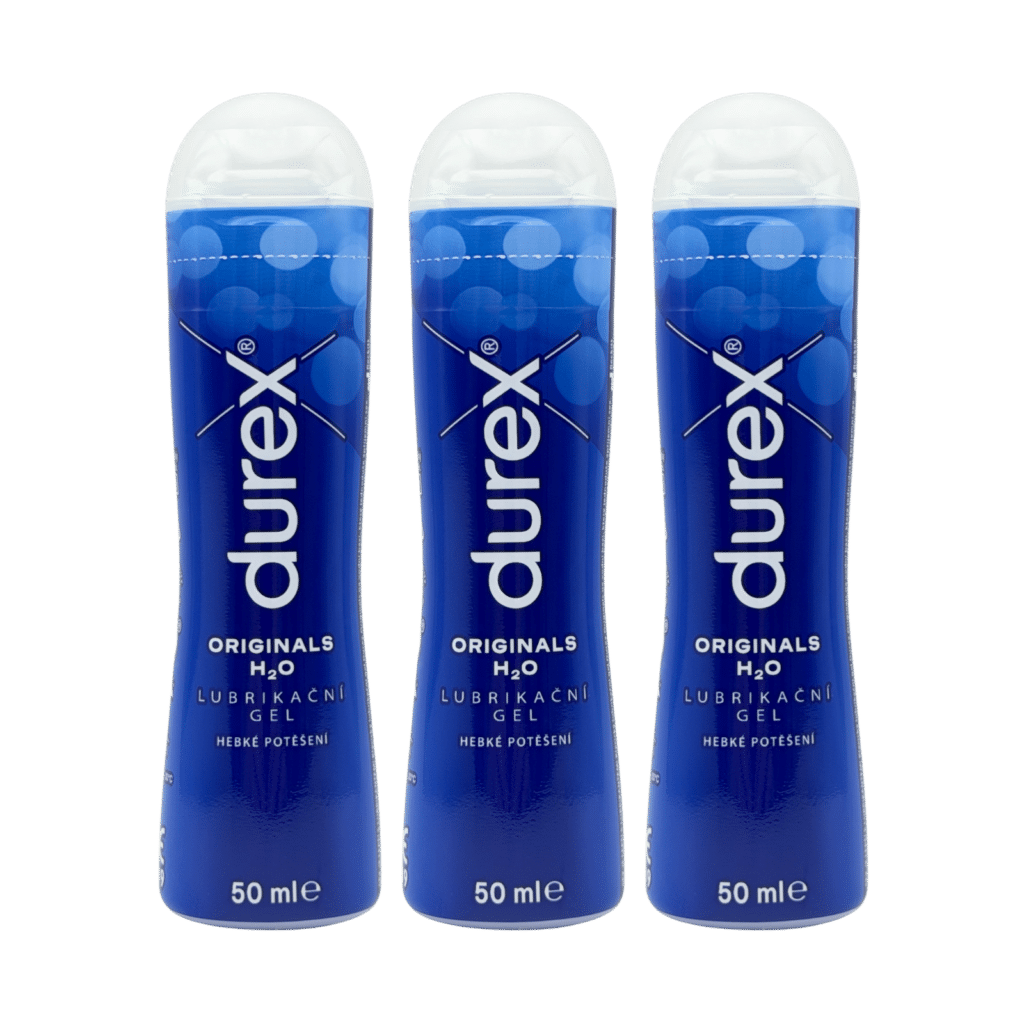 Durex Originals H2O Water Based Lube 50ml - 3 Pack