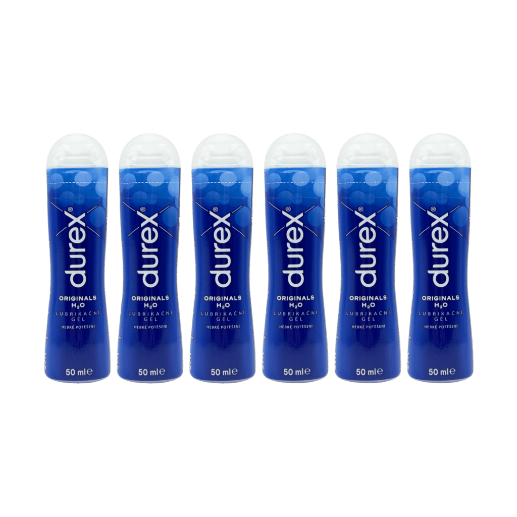 Durex Originals H2O Water Based Lube 50ml - 6 Pack