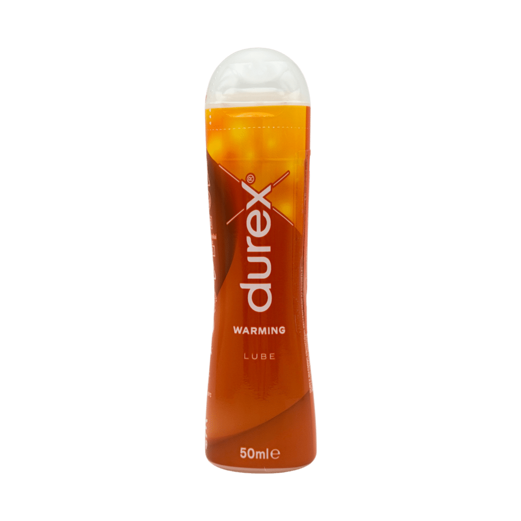 Durex warming water based lube 50ml front view