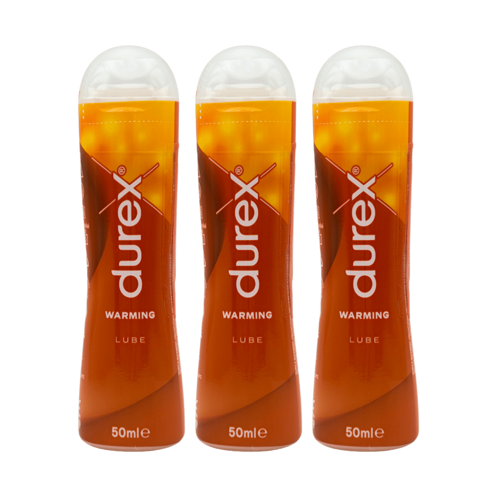 Durex Warming Water Based Lube 50ml - 3 Pack