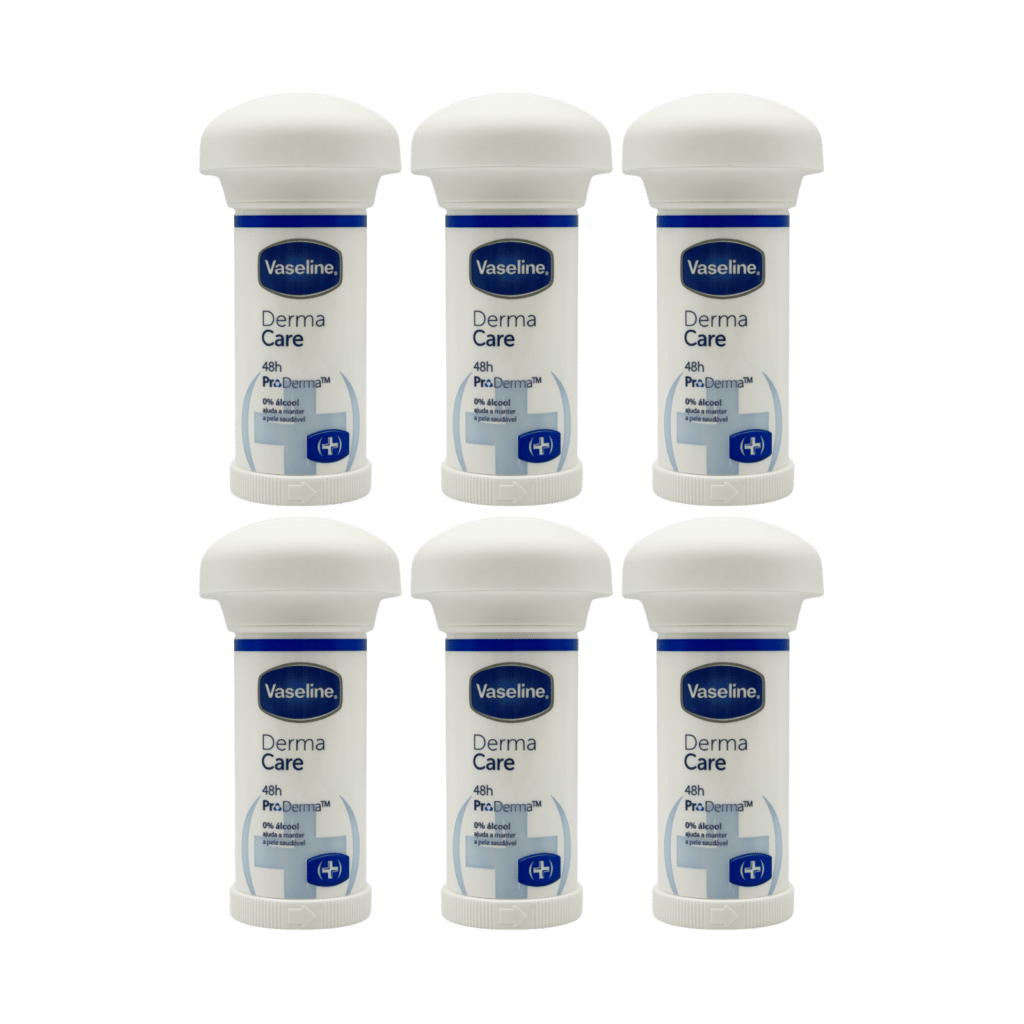 Vaseline Derma Care 48H Anti-Perspirant Cream 50ml - 6 Pack