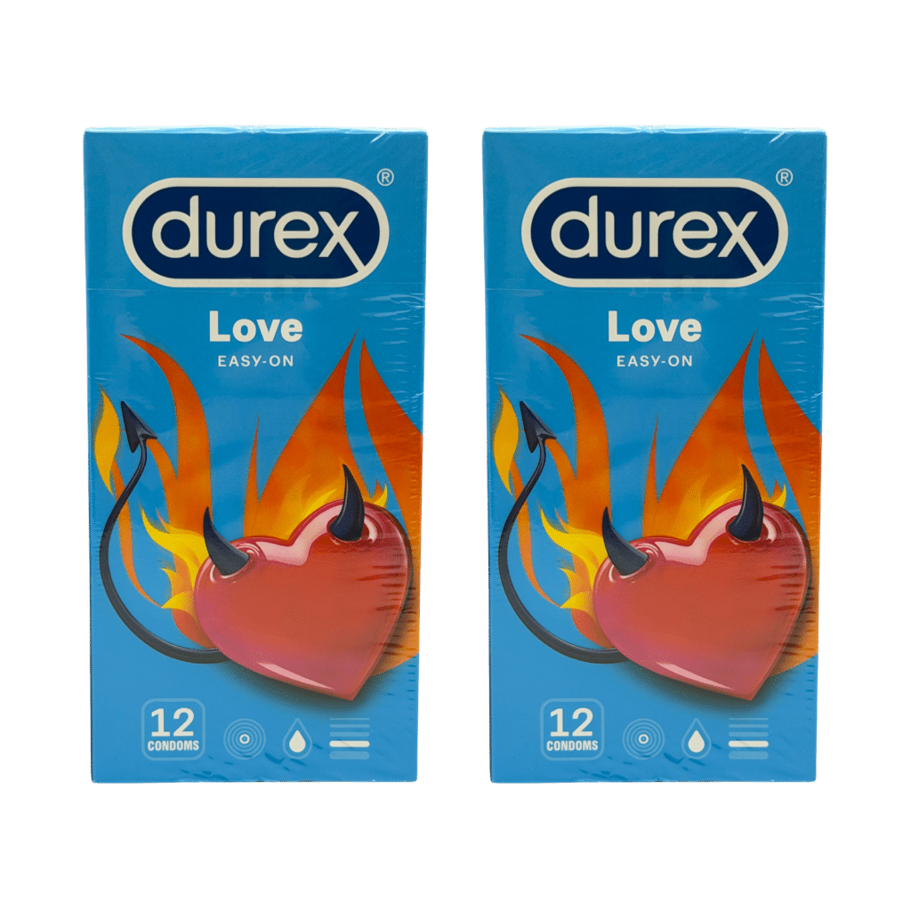 2 x Durex Love Easy-On Condoms 12 Pack (24 Condoms)