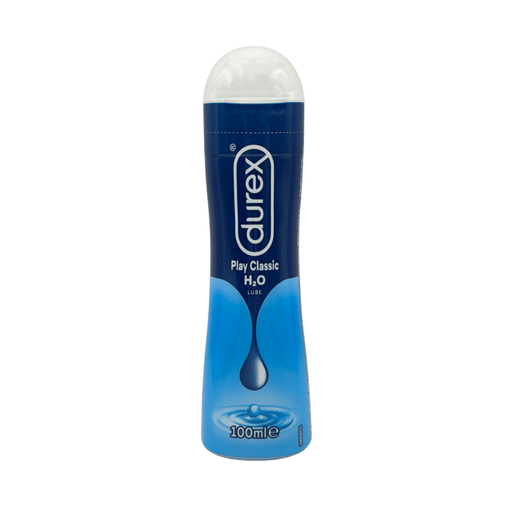 Durex play classic h2o water based lube 100ml front view