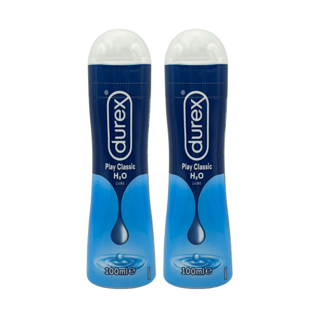 Durex Play Classic H2O Water-Based Lube 100ml - 2 Pack