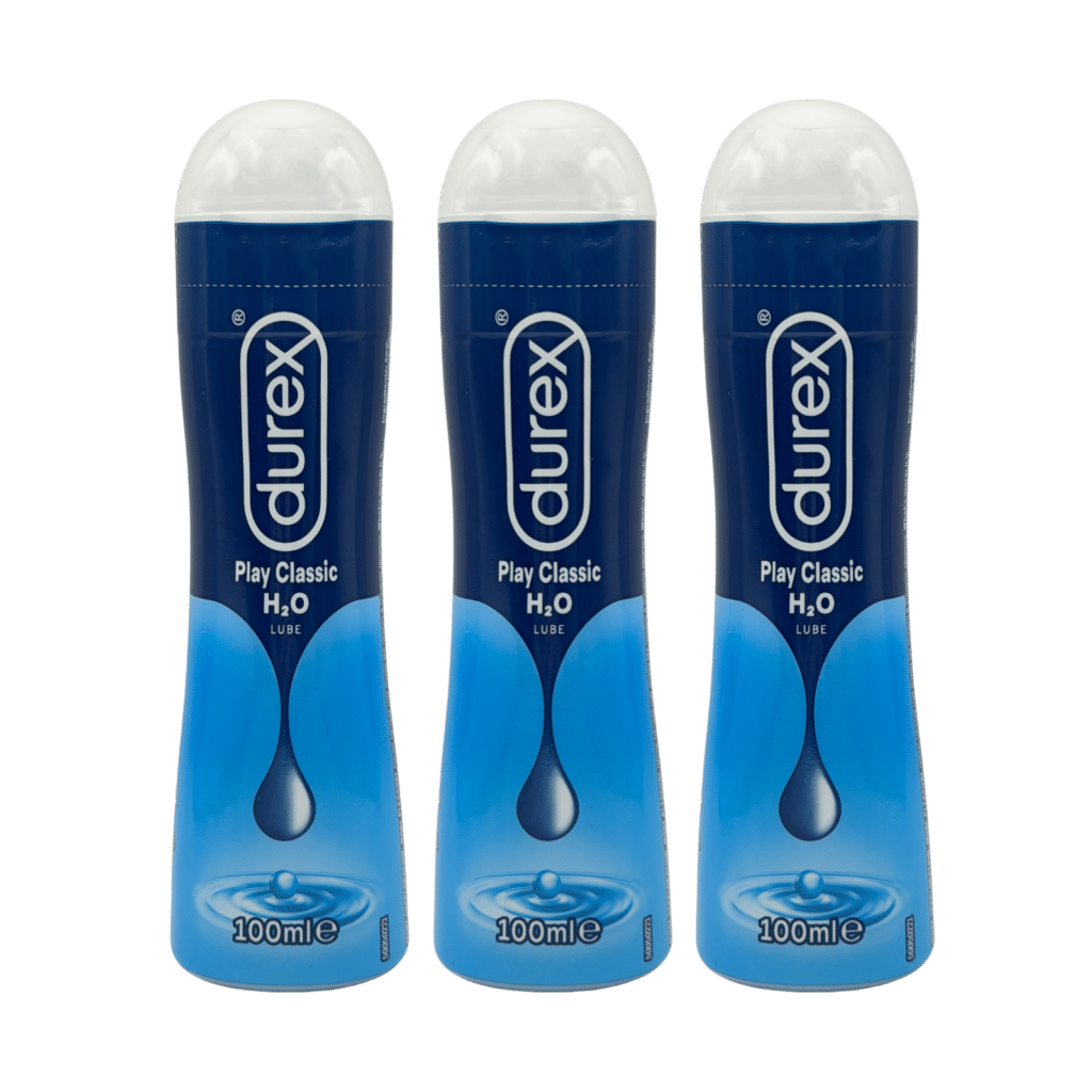 Durex Play Classic H2O Water-Based Lube 100ml - 3 Pack