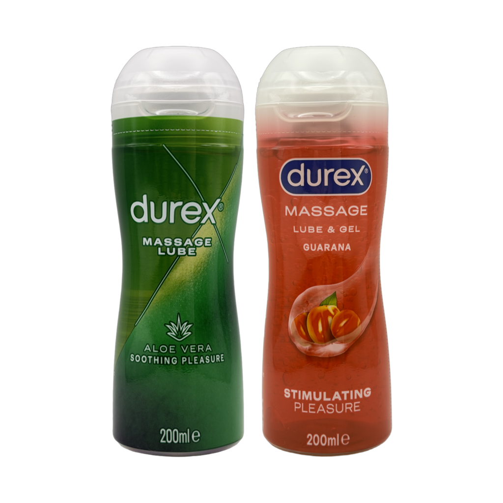 Durex massage lube & gel 200ml full range
